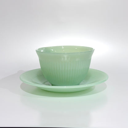 FireKing Jane Ray Cup & Sauce 1950s-1960s (JR7)