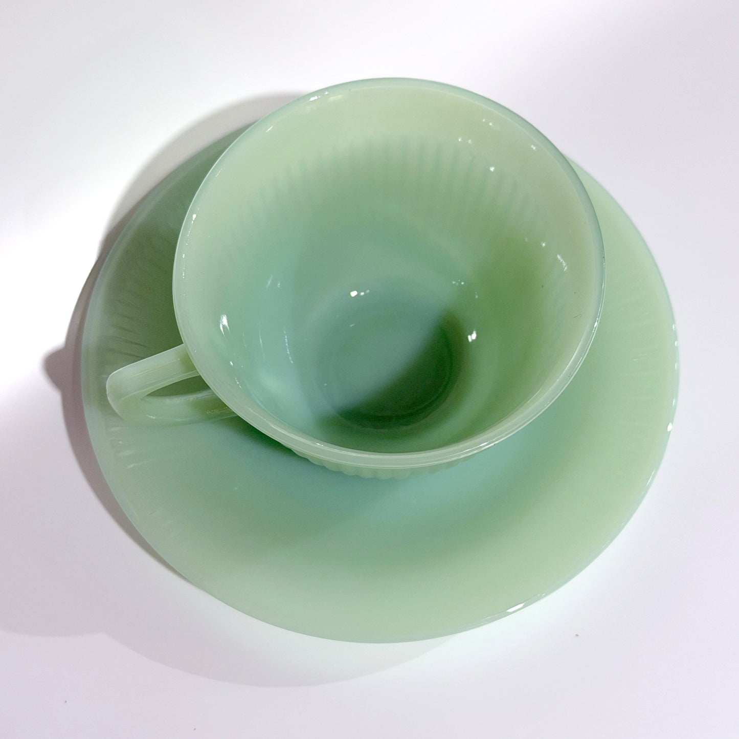 FireKing Jane Ray Cup & Sauce 1950s-1960s (JR7)