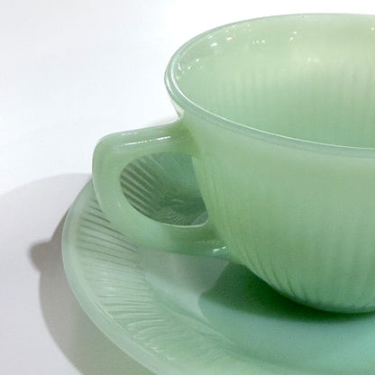 FireKing Jane Ray Cup & Sauce 1950s-1960s (JR7)