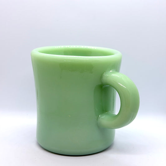 FireKing Extra Heavy C-handle Mug, Made in USA 1950s (EX1)