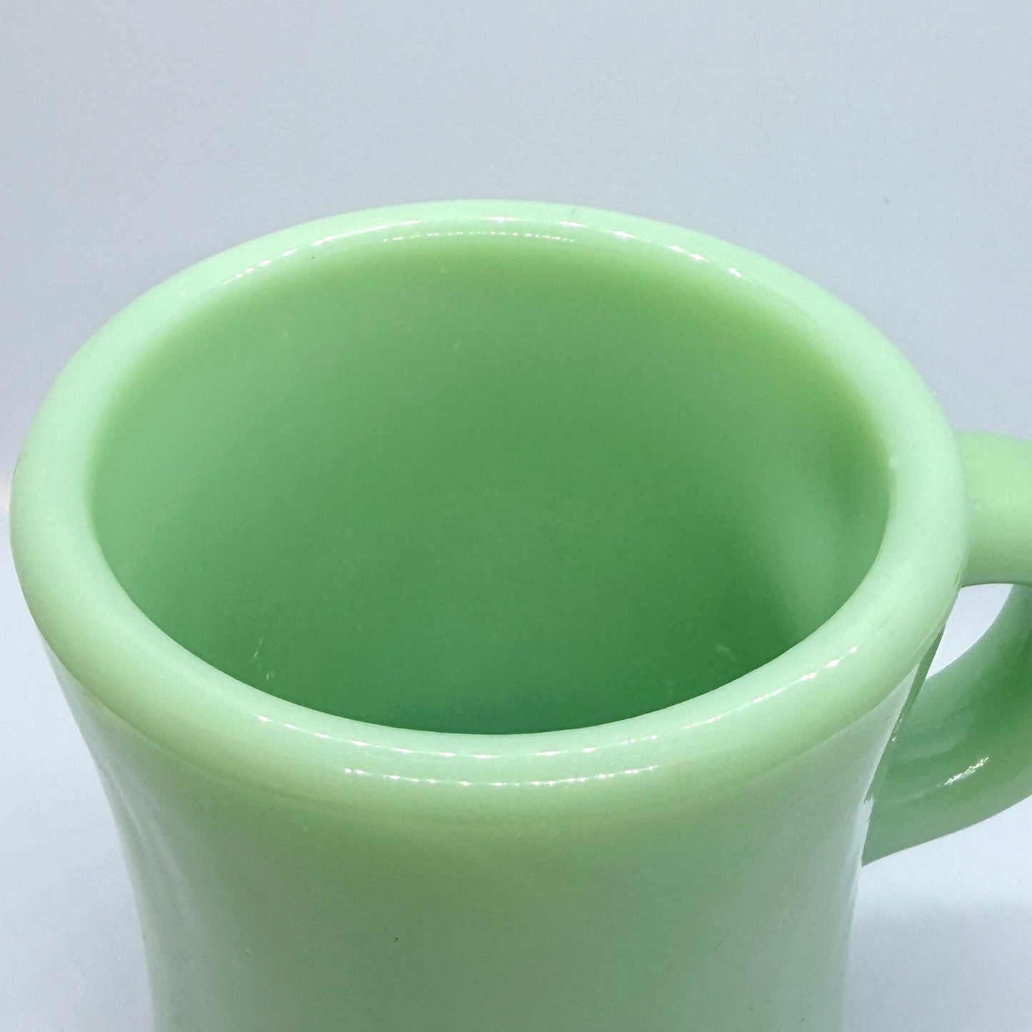 FireKing Extra Heavy C-handle Mug, Made in USA 1950s (EX1)