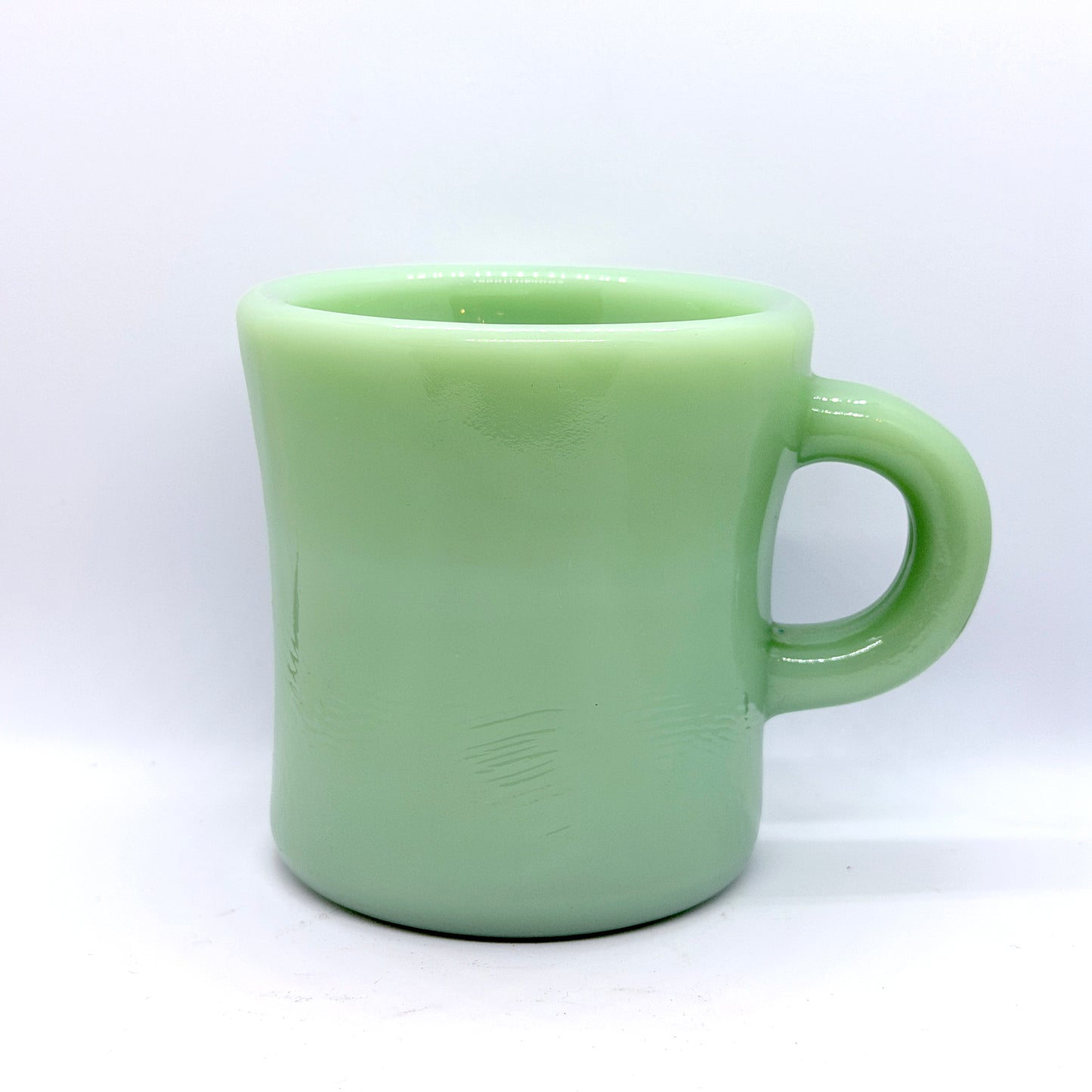 FireKing Extra Heavy C-handle Mug, Made in USA 1950s (EX3)