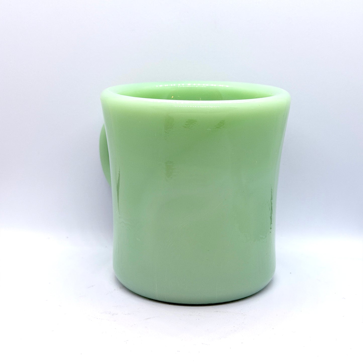 FireKing Extra Heavy C-handle Mug, Made in USA 1950s (EX3)