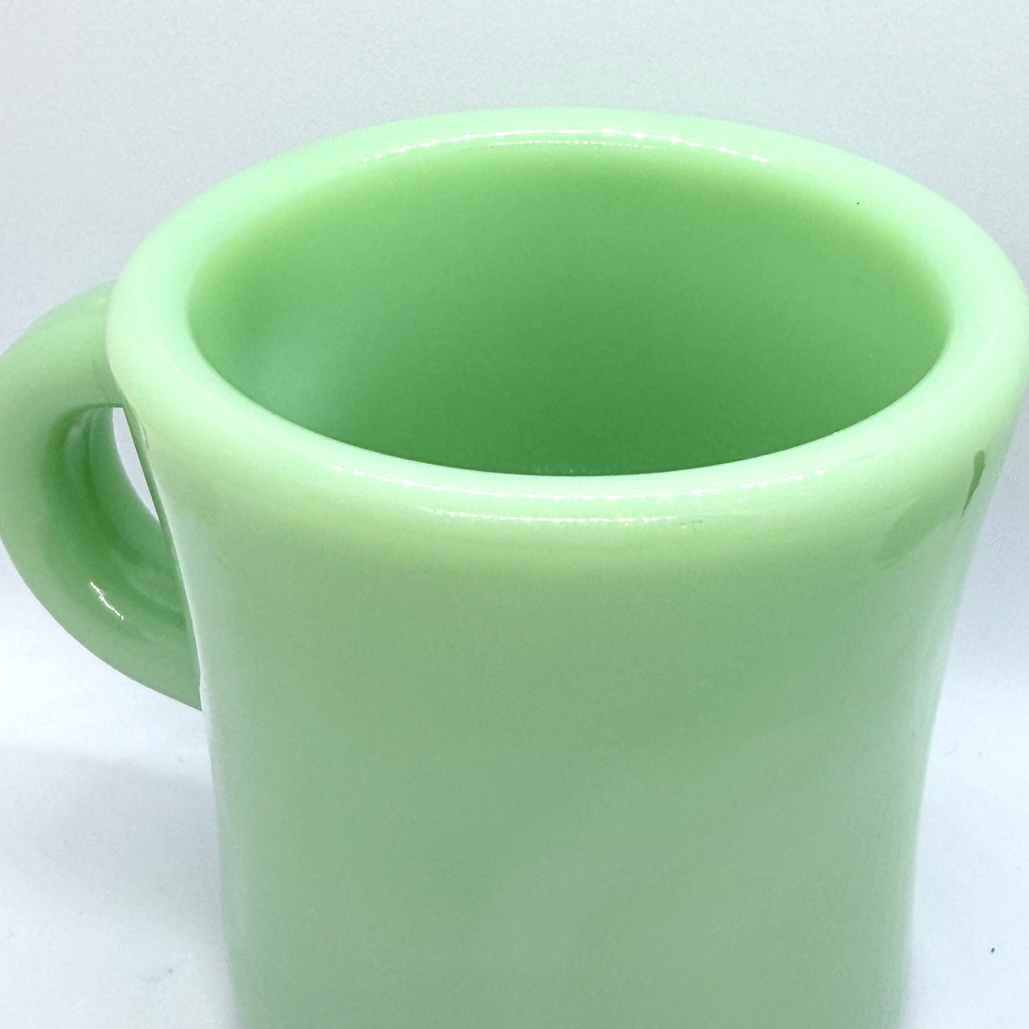 FireKing Extra Heavy C-handle Mug, Made in USA 1950s (EX3)