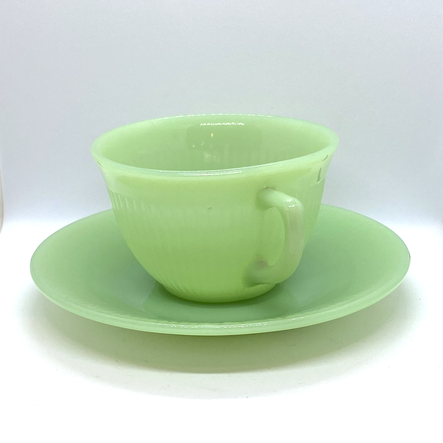 FireKing Jane Ray Cup & Sauce 1950s-60s (JR1)