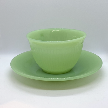 FireKing Jane Ray Cup & Sauce 1950s-60s (JR1)