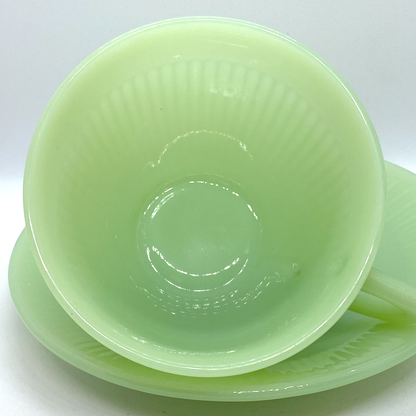 FireKing Jane Ray Cup & Sauce 1950s-60s (JR1)