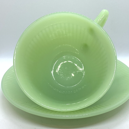 FireKing Jane Ray Cup & Sauce 1950s-60s(JR2)