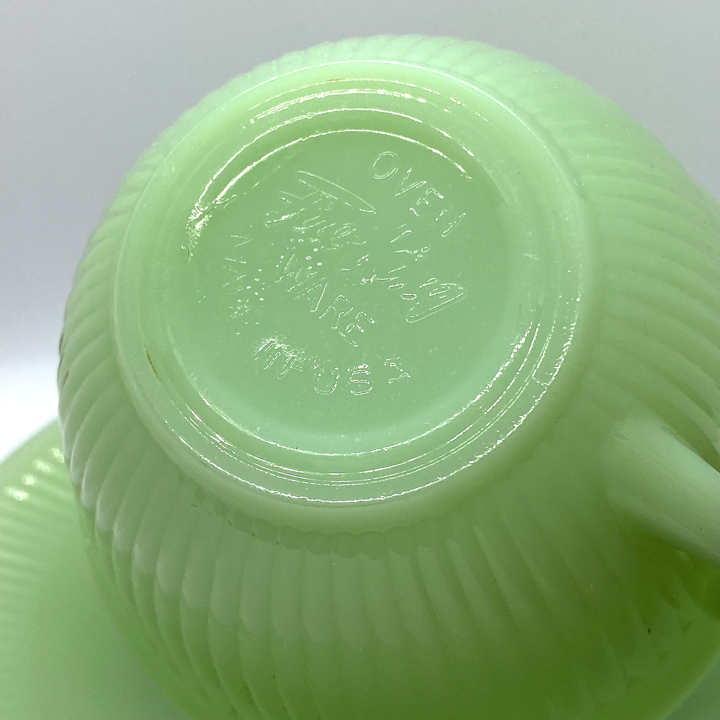 FireKing Jane Ray Cup & Sauce 1950s-60s(JR2)