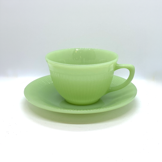 FireKing Jane Ray Cup & Sauce 1940s-50s(JR3)