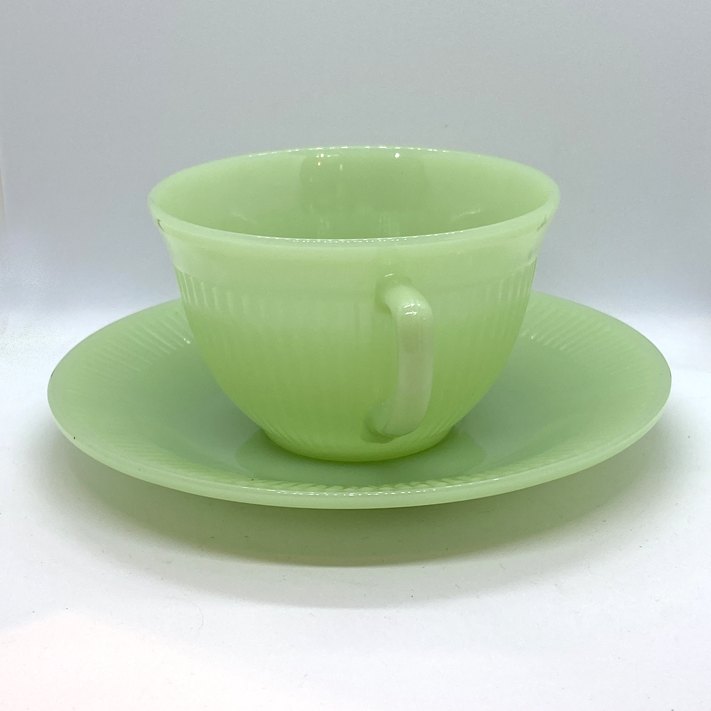 FireKing Jane Ray Cup & Sauce 1940s-50s(JR3)