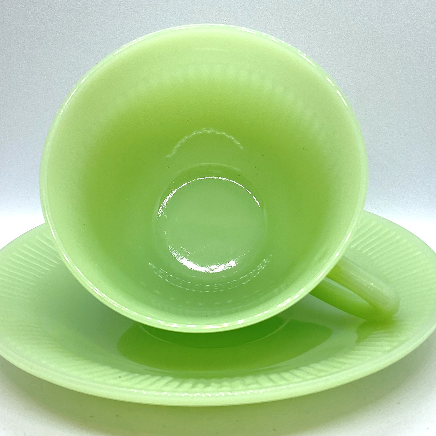 FireKing Jane Ray Cup & Sauce 1940s-50s(JR3)