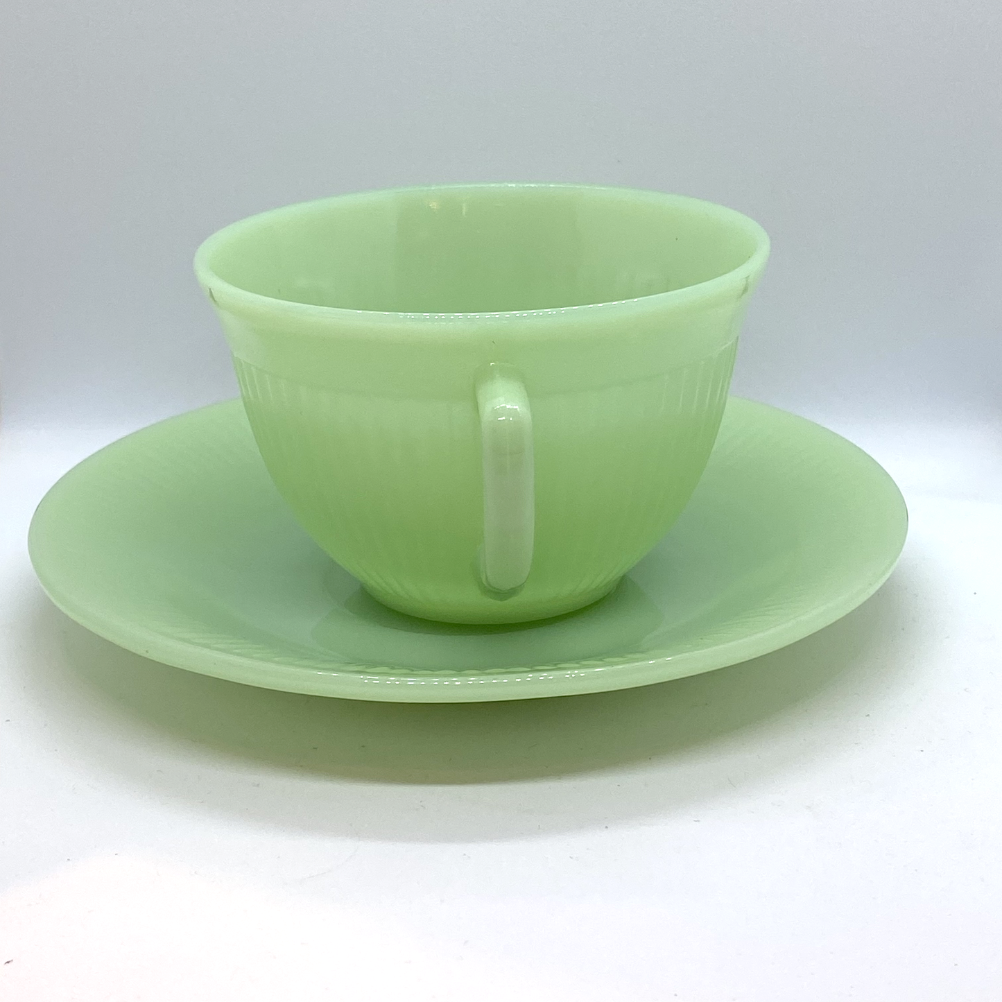 FireKing Jane Ray Cup & Sauce 1940s-1950s (JR4)