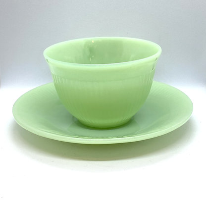 FireKing Jane Ray Cup & Sauce 1940s-1950s (JR4)