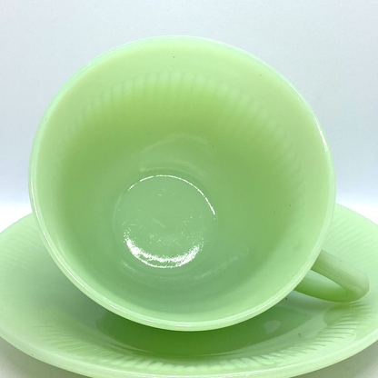 FireKing Jane Ray Cup & Sauce 1940s-1950s (JR4)