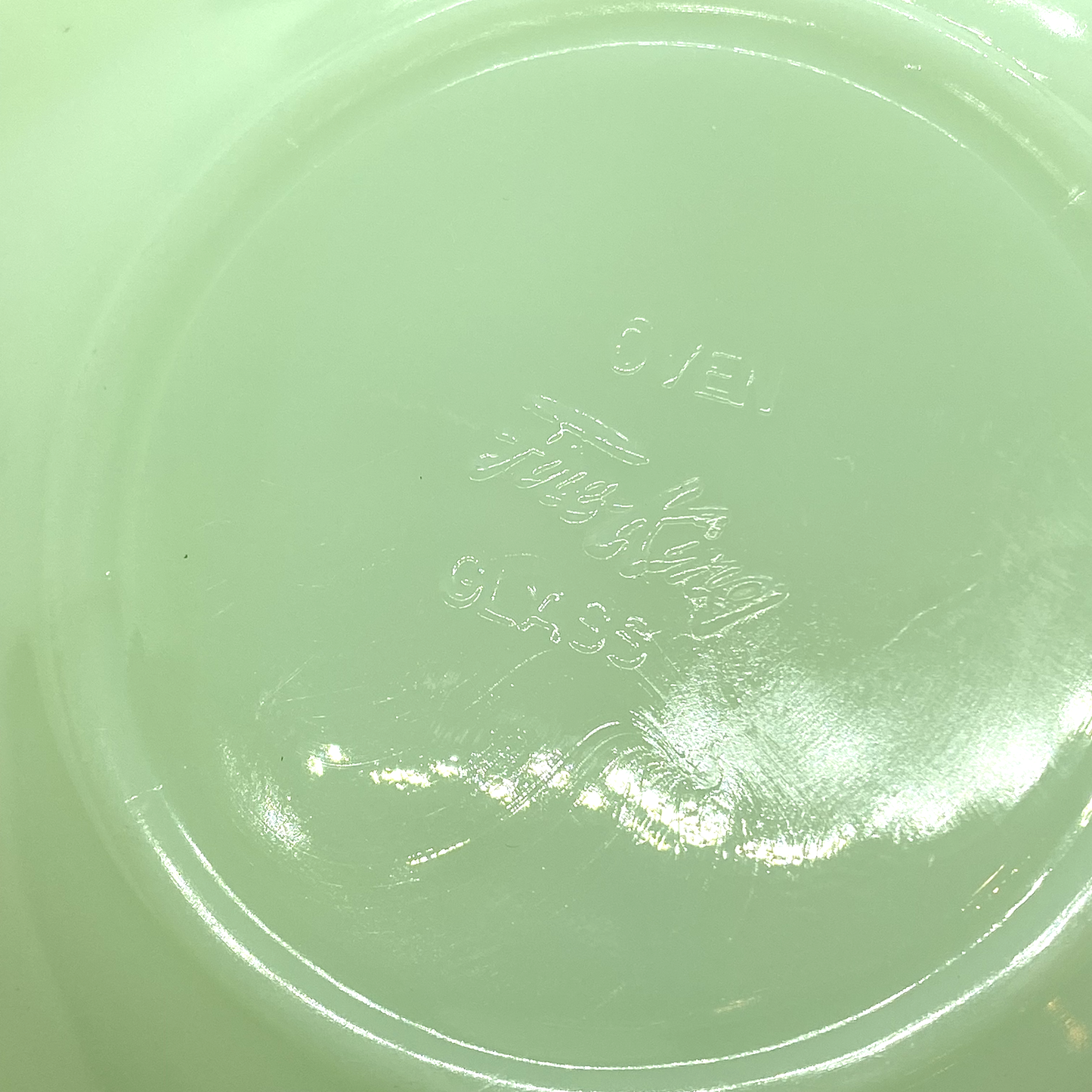FireKing Jane Ray Cup & Sauce 1940s-1950s (JR4)
