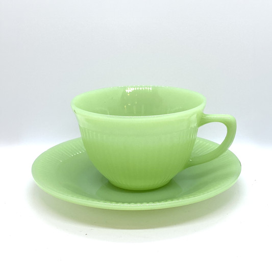 FireKing Jane Ray Cup & Sauce 1940s-1950s (JR5)