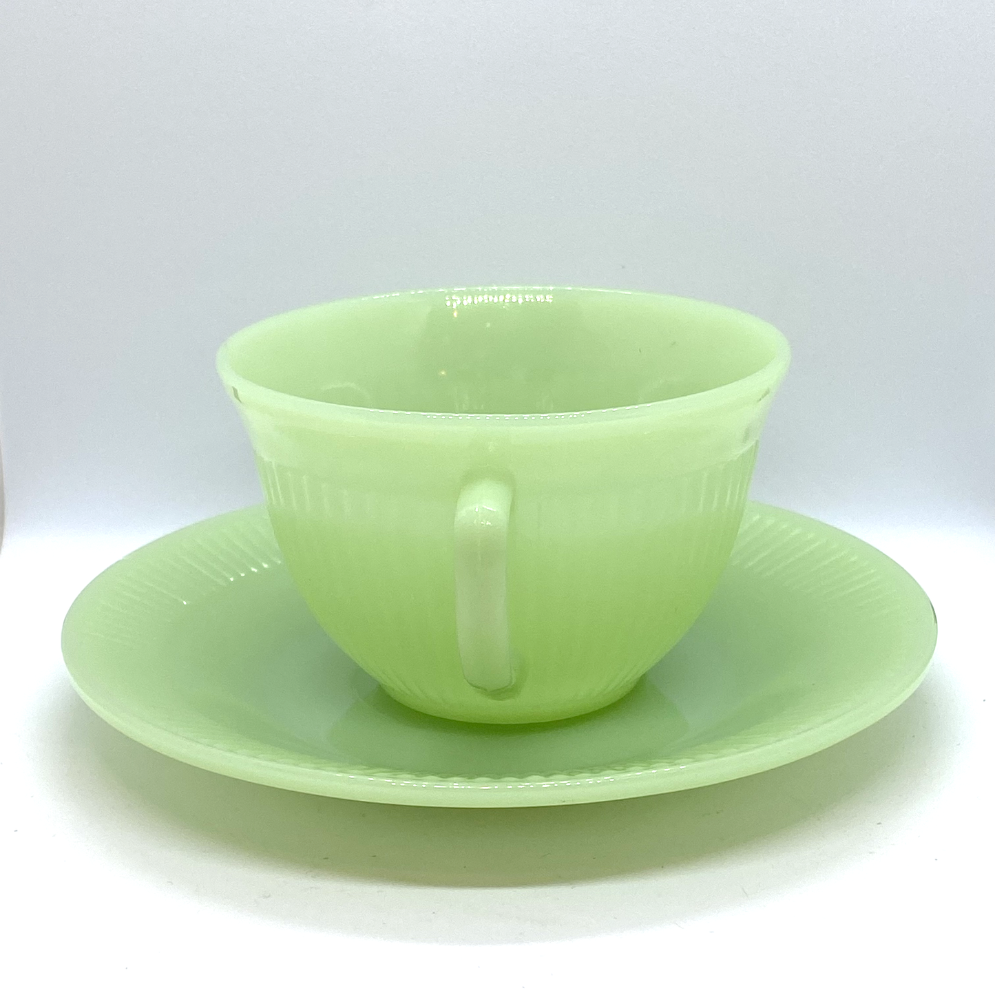FireKing Jane Ray Cup & Sauce 1940s-1950s (JR5)