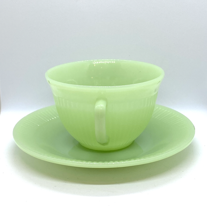 FireKing Jane Ray Cup & Sauce 1940s-1950s (JR5)