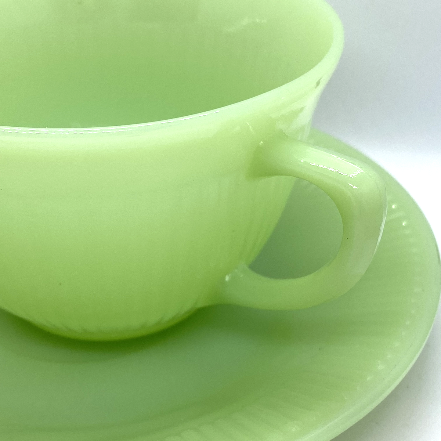 FireKing Jane Ray Cup & Sauce 1940s-1950s (JR5)