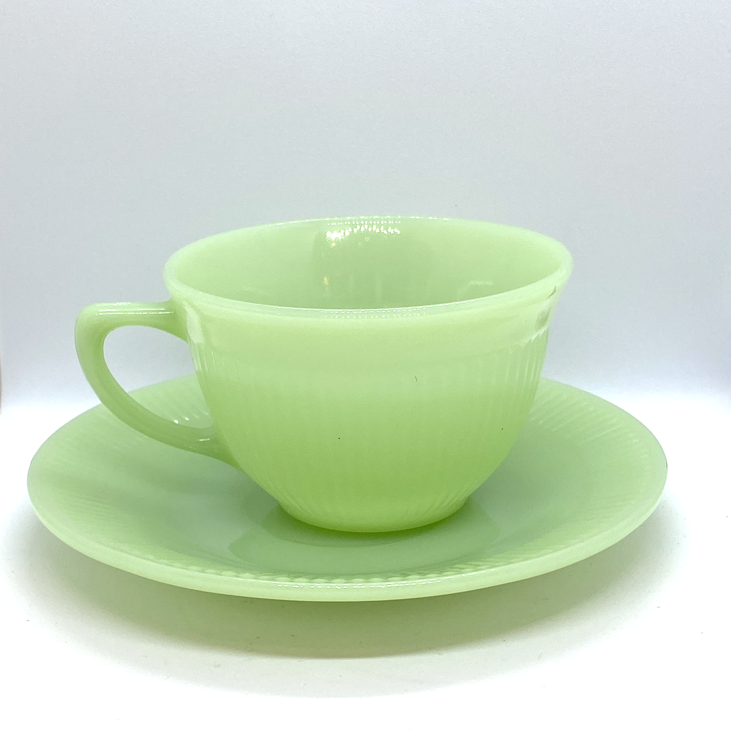 FireKing Jane Ray Cup & Sauce 1940s-1940s (JR6)