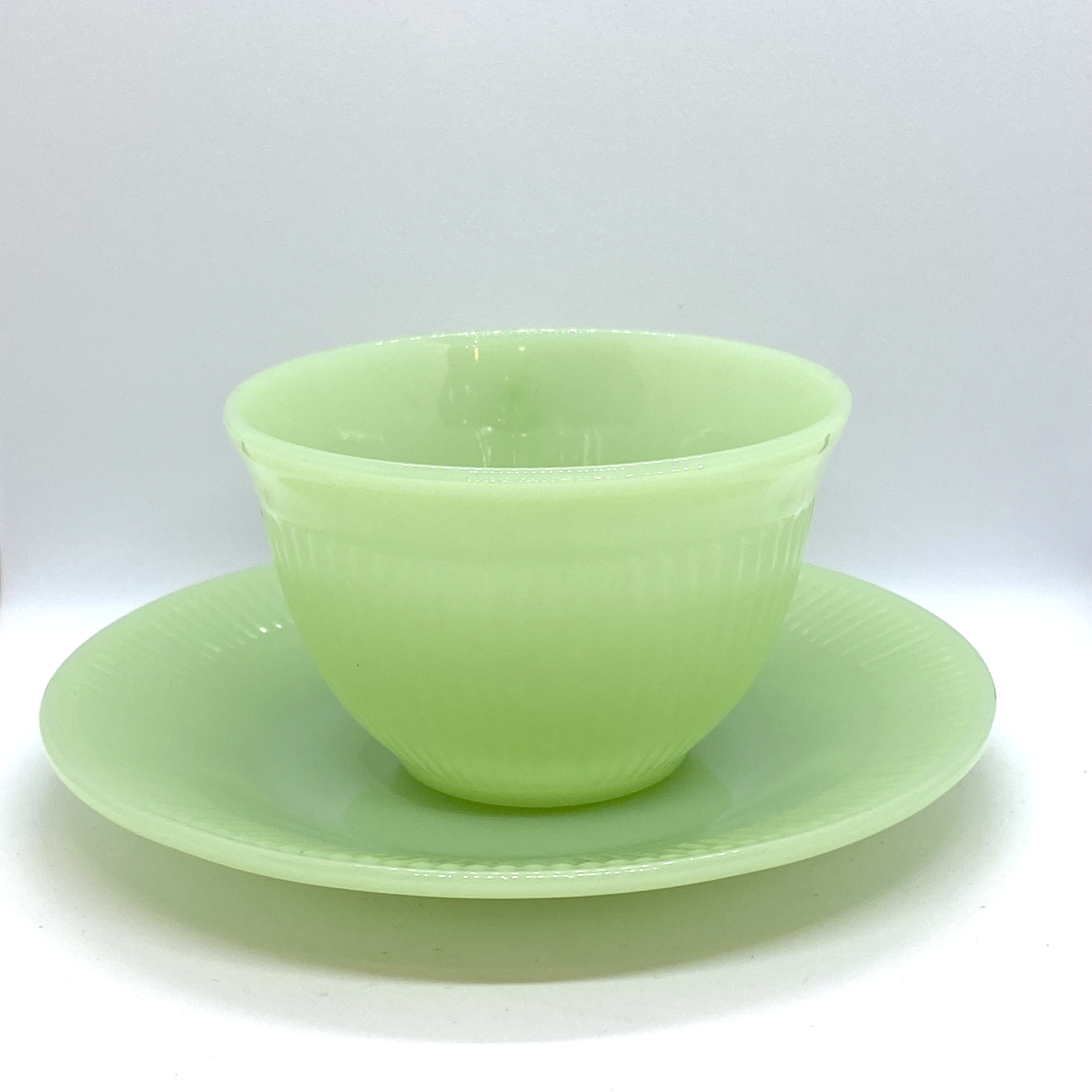 FireKing Jane Ray Cup & Sauce 1940s-1940s (JR6)