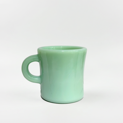 FireKing Extra Heavy C-handle Mug, Made in USA 1950s (EX2)
