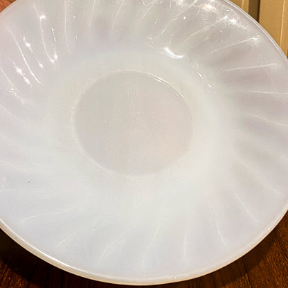 FireKing Azurite Swirl Cup & Saucer (azu1)