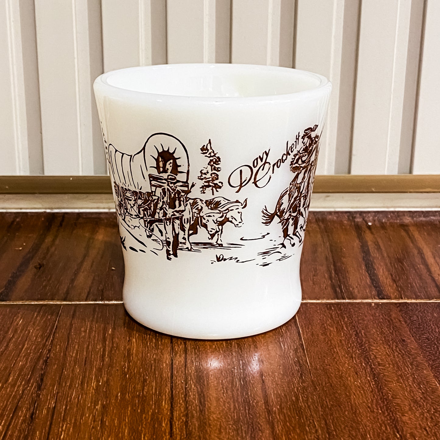 FireKing Davy Crockett D-handle Mug (davy1)