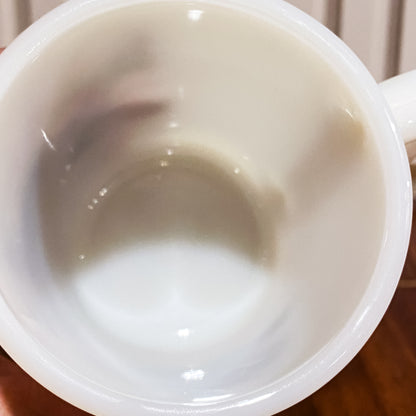 FireKing Davy Crockett D-handle Mug (davy1)