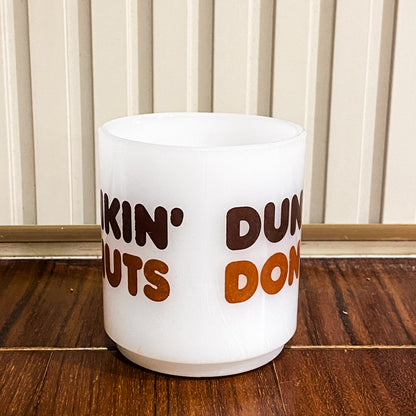 Glasbake DUNKIN' DONUTS Mug - Brown Logo (DUN2)
