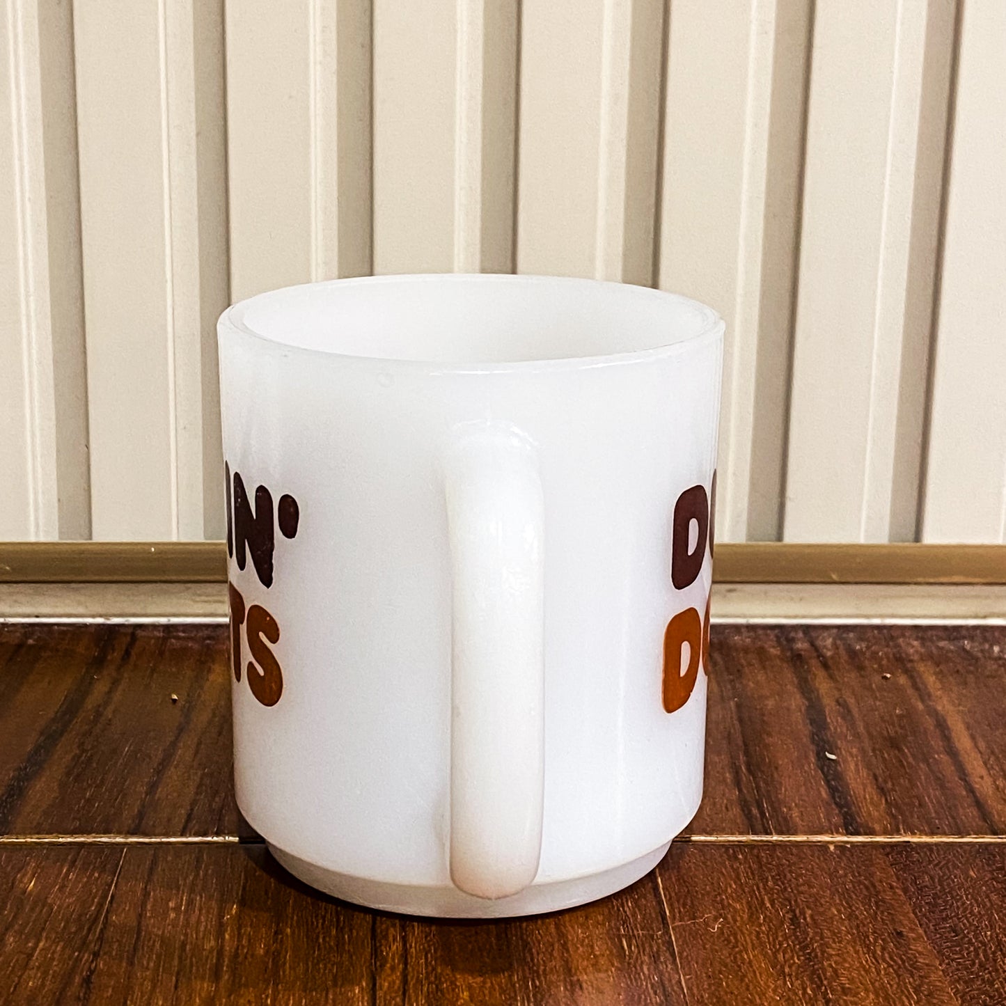 Glasbake DUNKIN' DONUTS Mug - Brown Logo (DUN2)