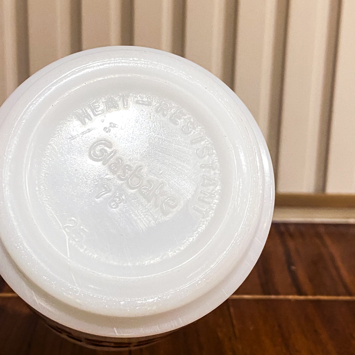 Glasbake DUNKIN' DONUTS Mug - Brown Logo (DUN2)