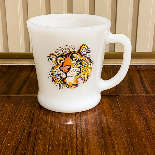FireKing Esso Tiger D-handle Mug (ESSO1)