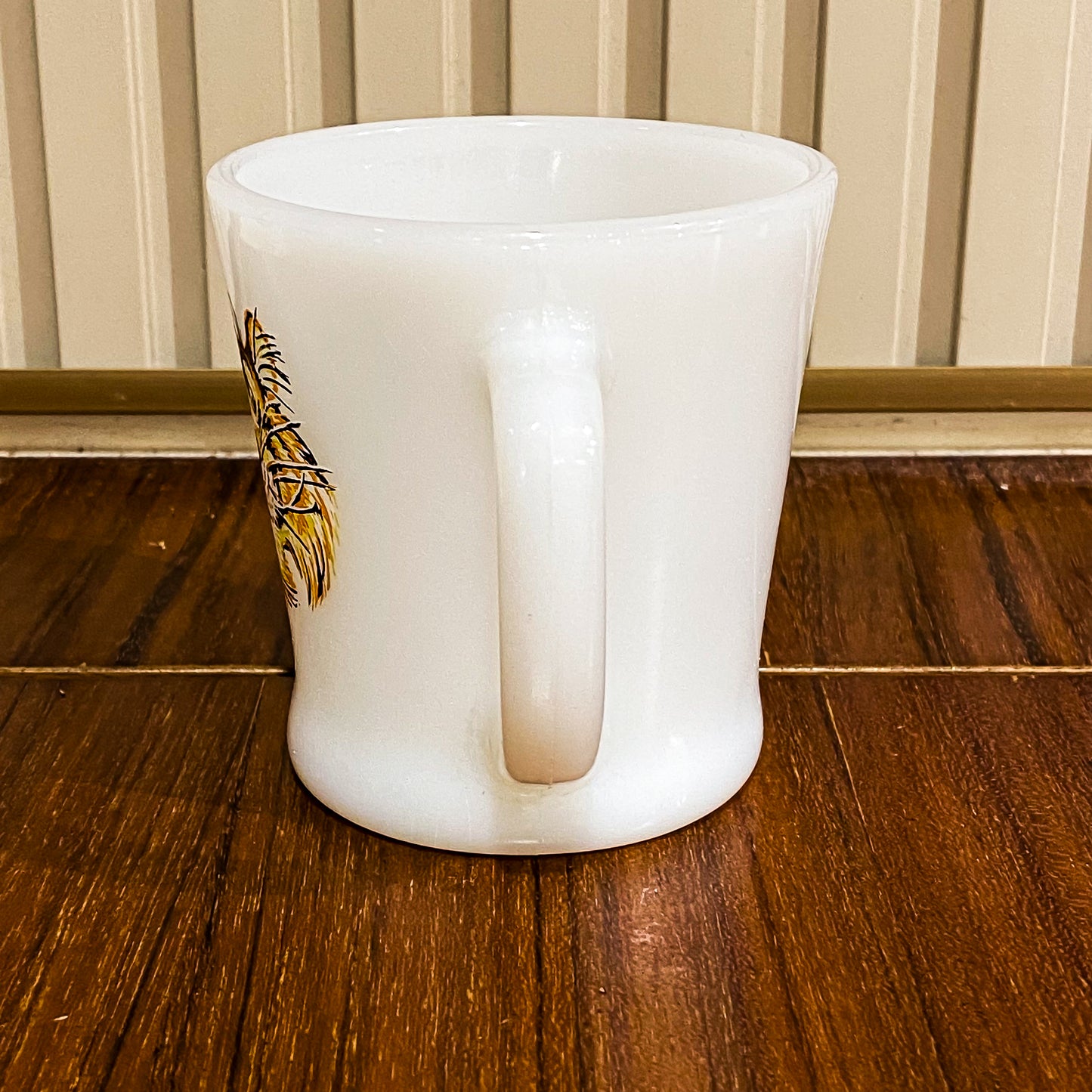 FireKing Esso Tiger D-handle Mug (ESSO1)