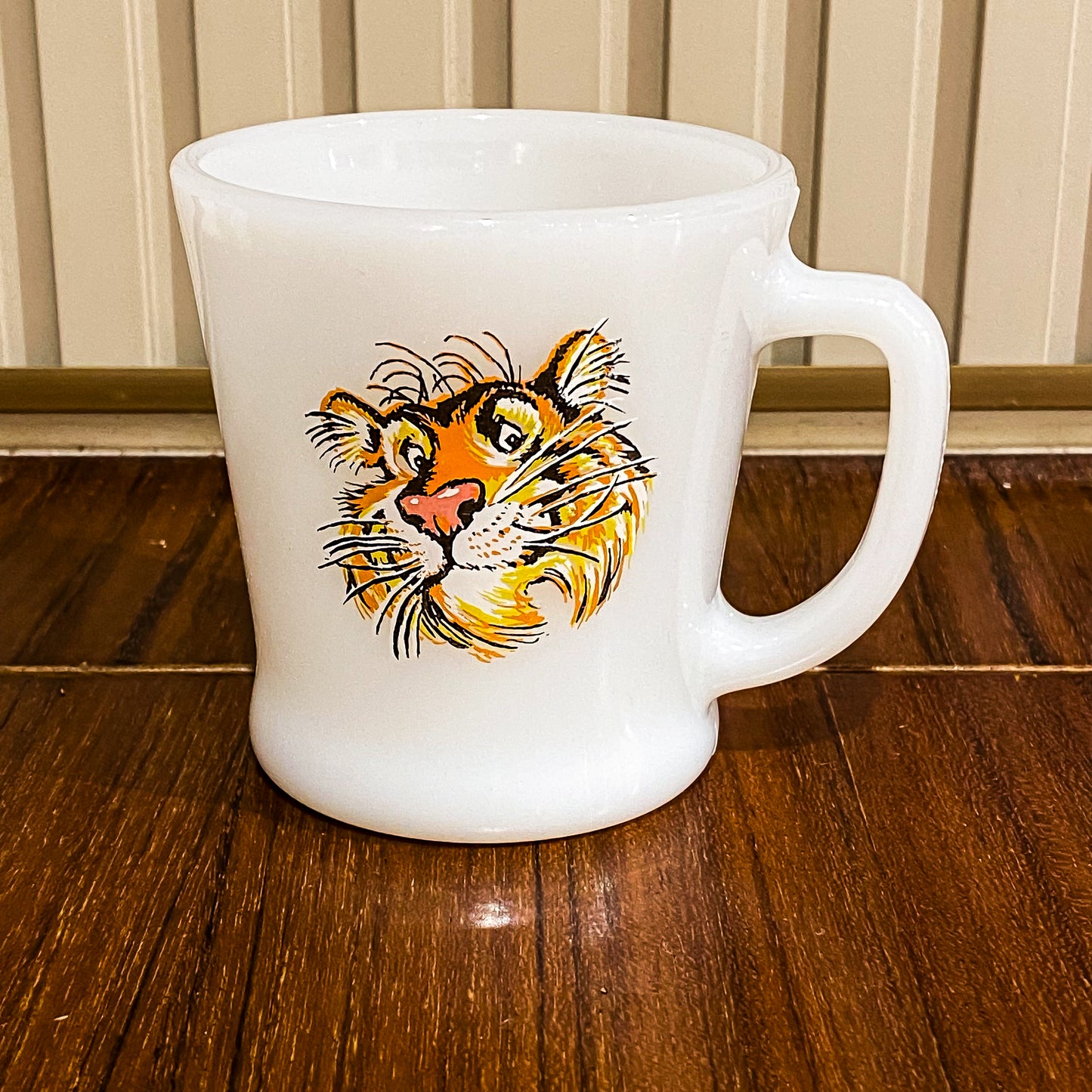 FireKing Esso Tiger D-handle Mug (ESSO3)