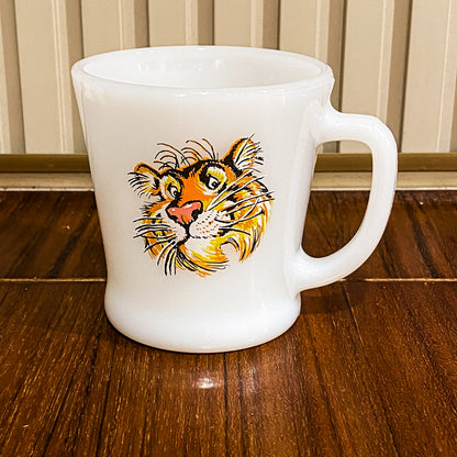 FireKing Esso Tiger D-handle Mug (ESSO3)