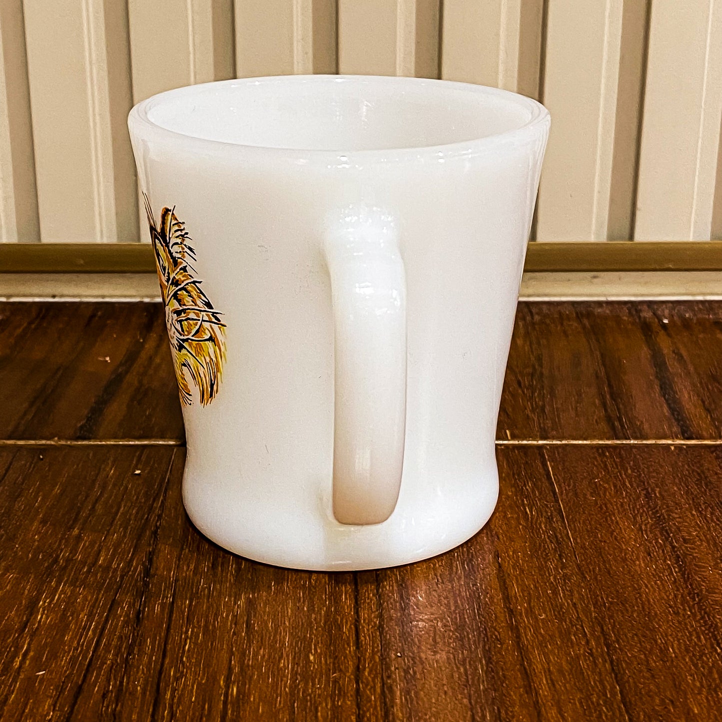 FireKing Esso Tiger D-handle Mug (ESSO3)