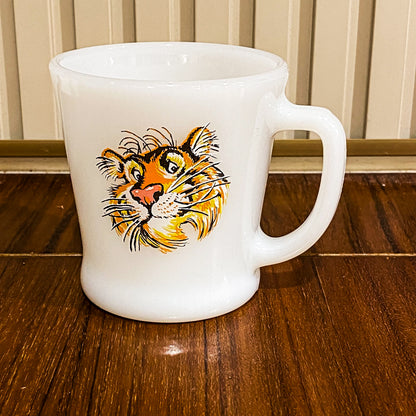 FireKing Esso Tiger D-handle Mug (ESSO4)