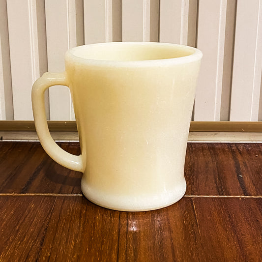 FireKing Ivory Shaving Mug Tall (ivory1)