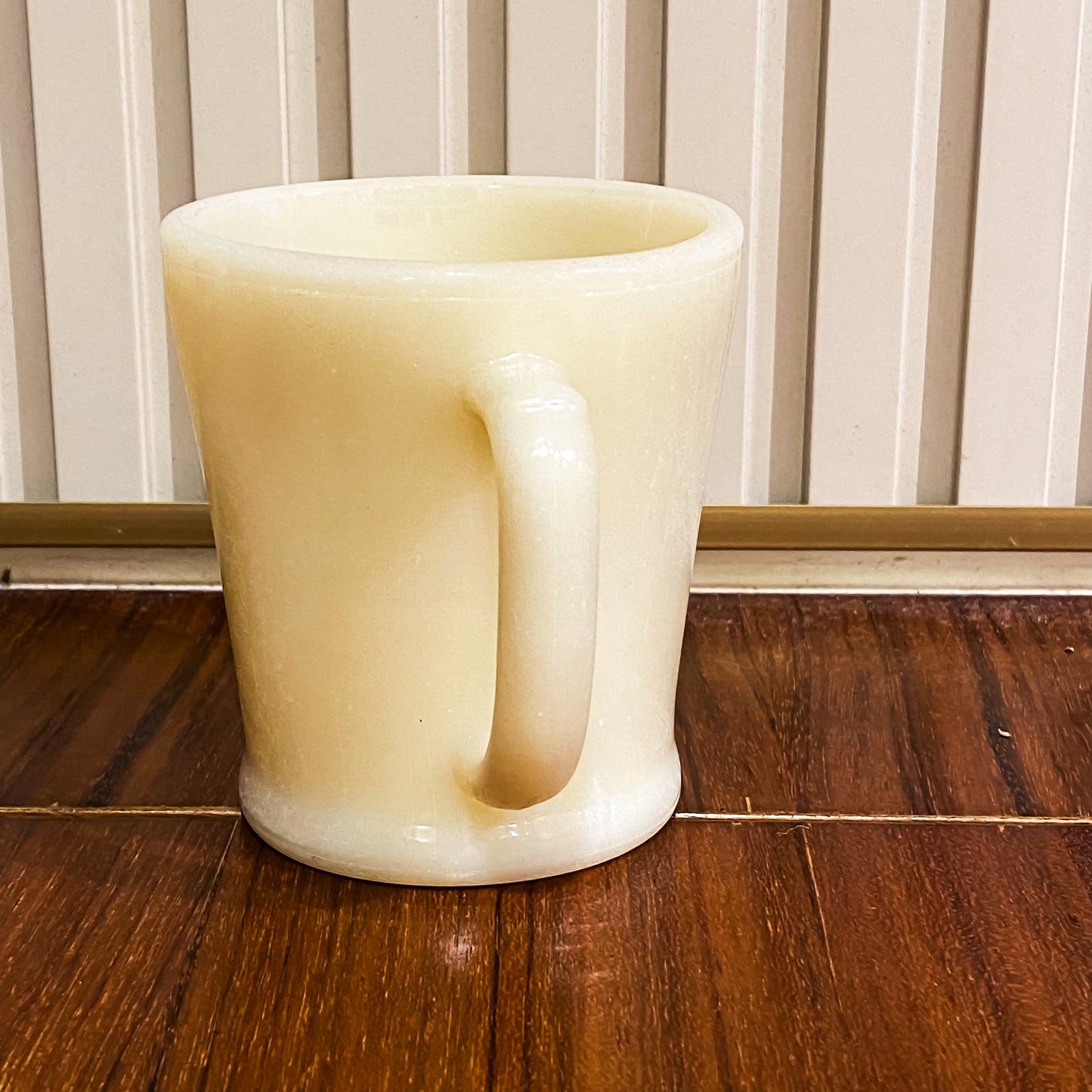 FireKing Ivory Shaving Mug Tall (ivory1)