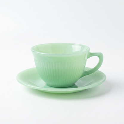 FireKing Jane Ray Cup & Sauce 1950s-60s(JR3)