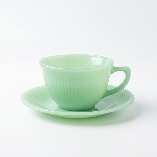 FireKing Jane Ray Cup & Sauce 1950s-60s(JR3)