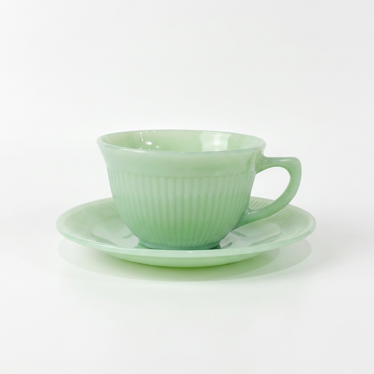 FireKing Jane Ray Cup & Sauce 1950s-1960s (JR5)