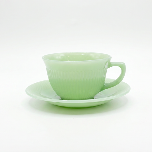 FireKing Jane Ray Cup & Sauce 1950s-1960s (JR7)