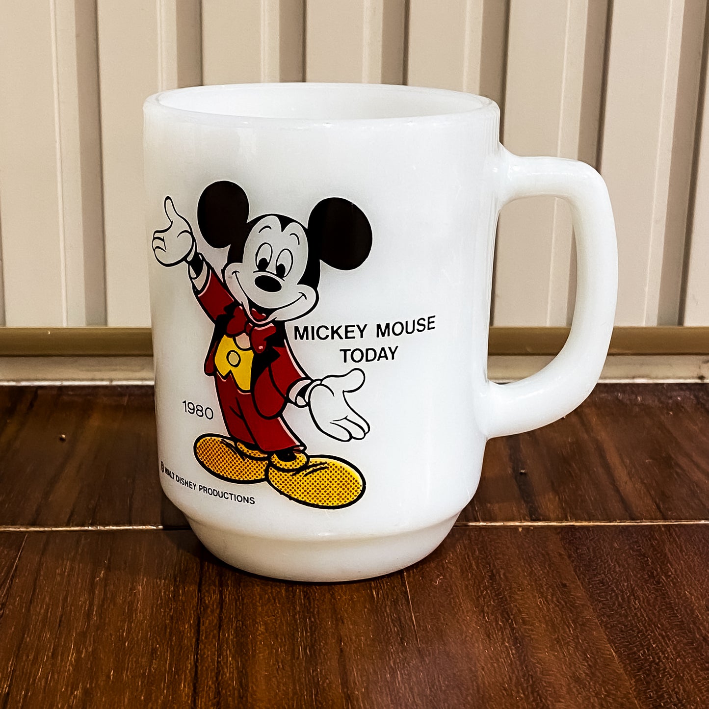 FireKing Mickey Mouse Today Mug (MM1)