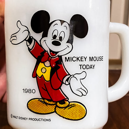 FireKing Mickey Mouse Today Mug (MM1)