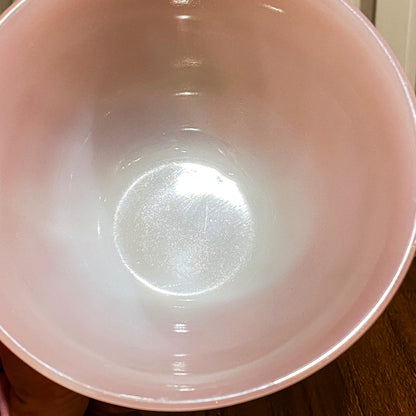 FireKing Pink Swirl Cup & Saucer (pink1)