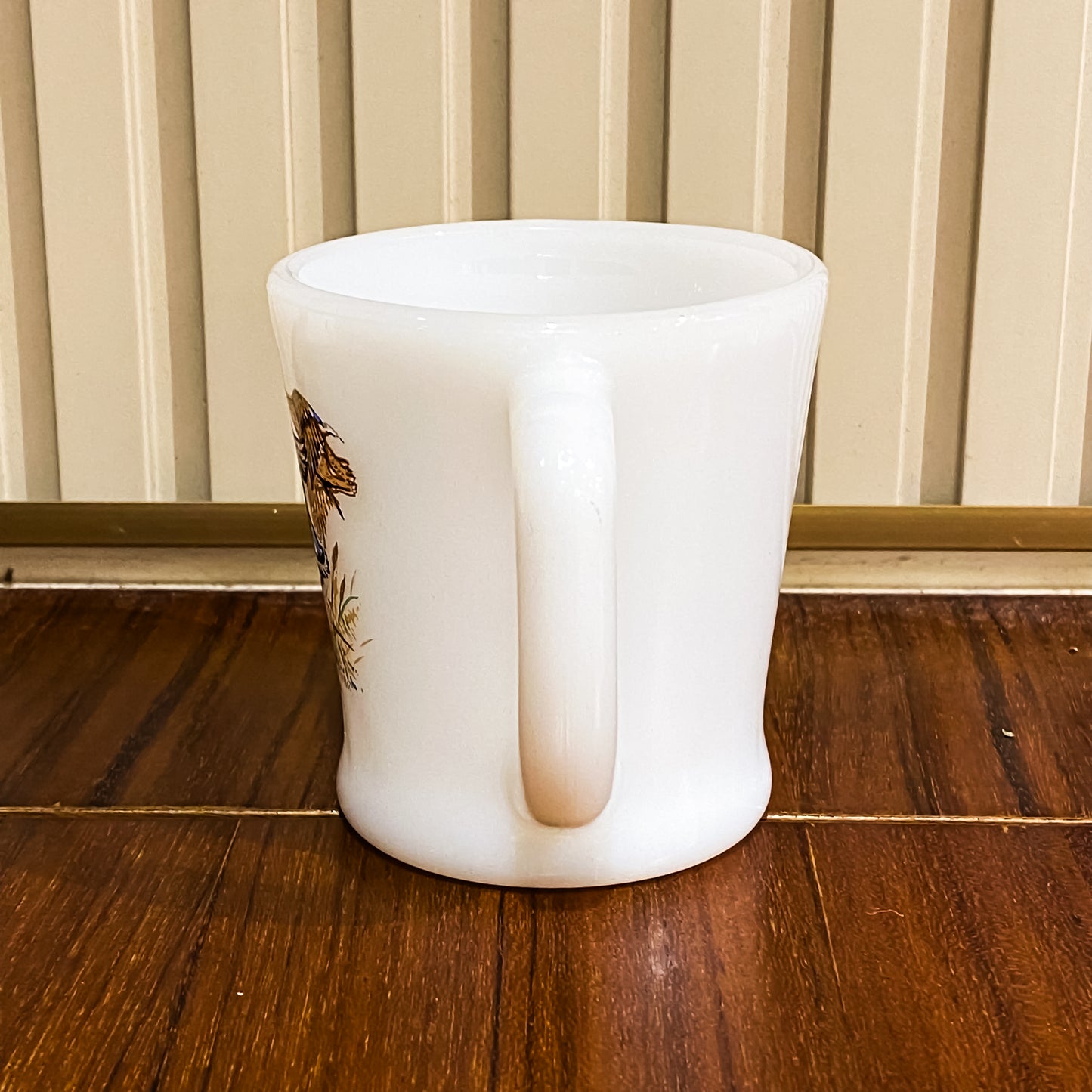 FireKing Wildlife D-Handle Mallard Duck Mug (W2)