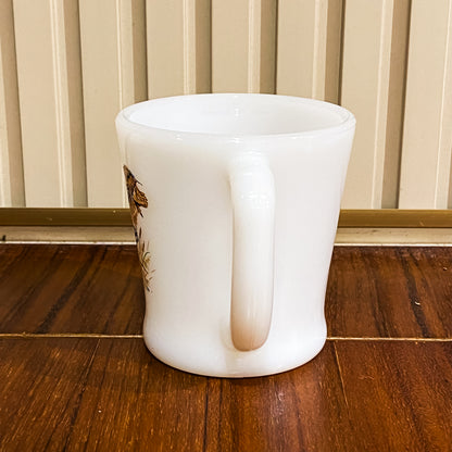 FireKing Wildlife D-Handle Mallard Duck Mug (W3)